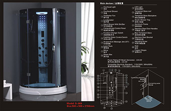 SH06 Series steam-room